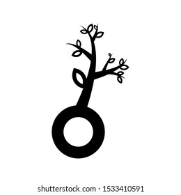 Tree of life logo design inspiration. tree logo illustration on white background