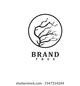 Tree of life logo design inspiration isolated, vector
