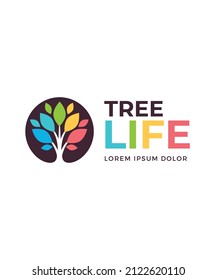 Logo de Tree Life - Logotipo ecológico