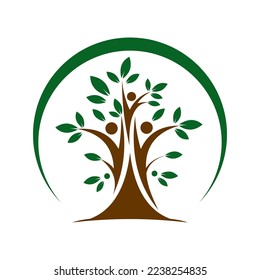 tree of life logo , simple and clean