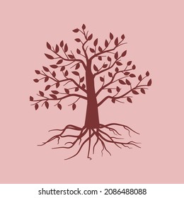 Plantilla de logotipo de vida de árbol archivo editable utilice su empresa 