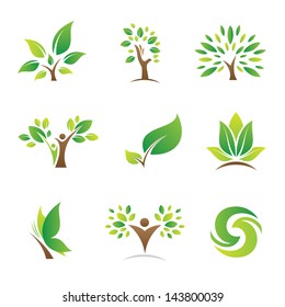 Tree Of Life Nature Logo Symbol And Icon