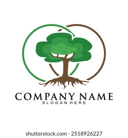 Baum für das Leben Symbol Logo Design Vektor