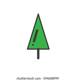 tree line icon