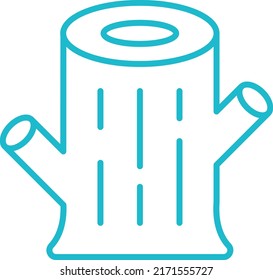 Tree Log vector icon. Can be used for printing, mobile and web applications.