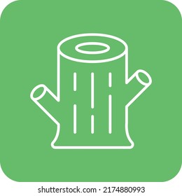 Tree Log vector icon. Can be used for printing, mobile and web applications.