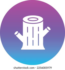 Tree Log vector icon. Can be used for printing, mobile and web applications.