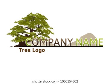 Tree Logo abstract design vector.eco concept.tree Realistic.