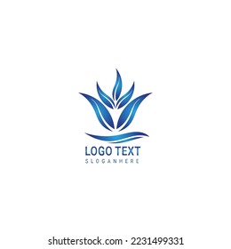 Tree Logo abstract design vector template . Organic Oak Plant Logotype concept icon.