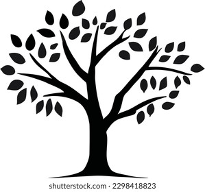 Tree Logo Abstract Design, Vector 7