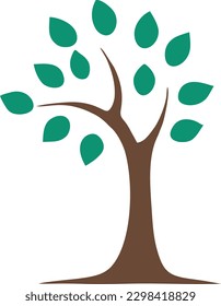 Tree Logo Abstract Design, Vector 25