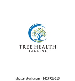 tree logo abstract illustration vector icon download