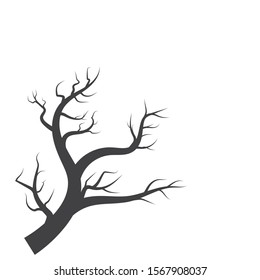 Tree logo background template vector illustration