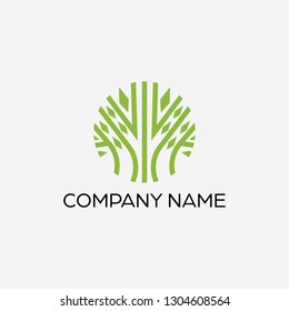 Tree logo design
