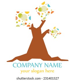 Tree logo design