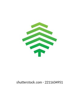 Tree logo design. Abstract tree logo design. Natural logo design