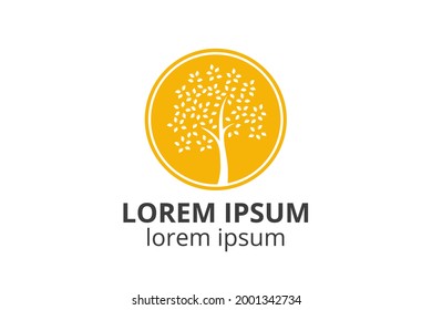 tree logo design for any luxury corporate like property business or finance consultant