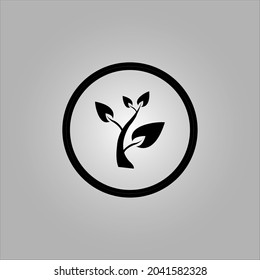 tree logo design or best tree icon. perfect for company logo and branding or your design.