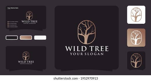 Tree logo design and business card inspiration