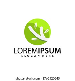 Tree logo design concept for business company and brand identity