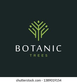Tree logo design concept. Universal Tree logo.