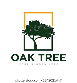 The Tree Logo Design Illustration