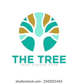 The Tree Logo Design Illustration