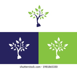 tree logo design illustration eps format