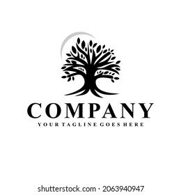 tree logo design inspiration idea. for any business idea, adventure ,finance or any more.