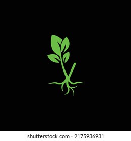 tree logo design on white background