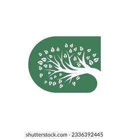 Tree Logo Design, Playground Vector, Education Tree Icon