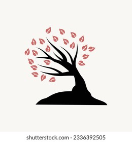 Tree Logo Design, Playground Vector, Education Tree Icon
