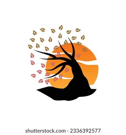 Tree Logo Design, Playground Vector, Education Tree Icon