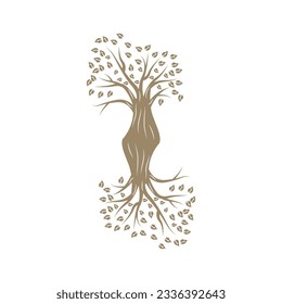 Tree Logo Design, Playground Vector, Education Tree Icon