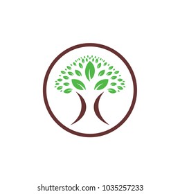 tree logo design template