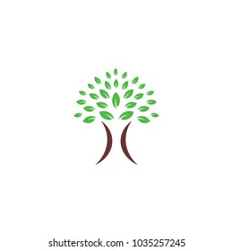 tree logo design template