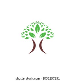 tree logo design template