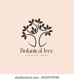 Tree logo design template. Tree logo design concept