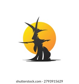 Tree Logo Design template Illustration Vector