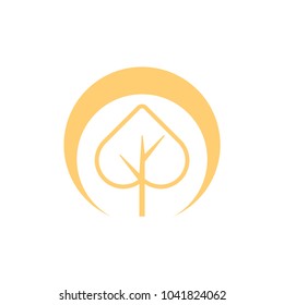 Tree logo design template, symbol for company, use this logo for your company