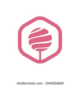 Tree logo design template, symbol for company, use this logo for your company