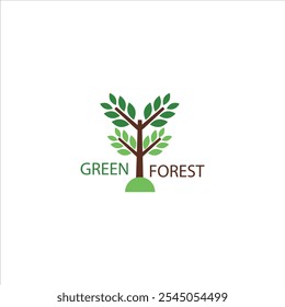 Tree logo design for templates