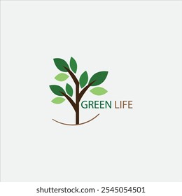 Tree logo design for templates