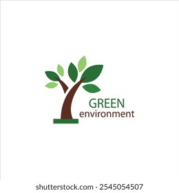 Design des Baum-Logos für Vorlagen
