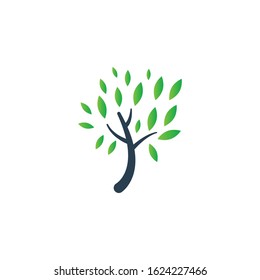 tree logo design vector illustration