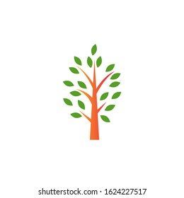tree logo design vector illustration