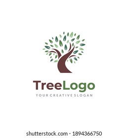 Tree Logo design Vector inspiration