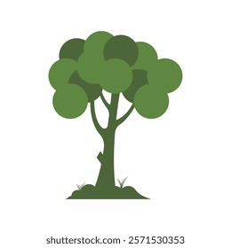 Tree logo ecology growth vector template icon