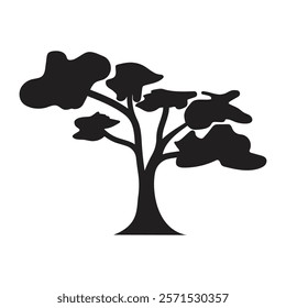 Tree logo ecology growth vector template icon