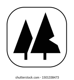 tree logo for environmental or corporate lovers